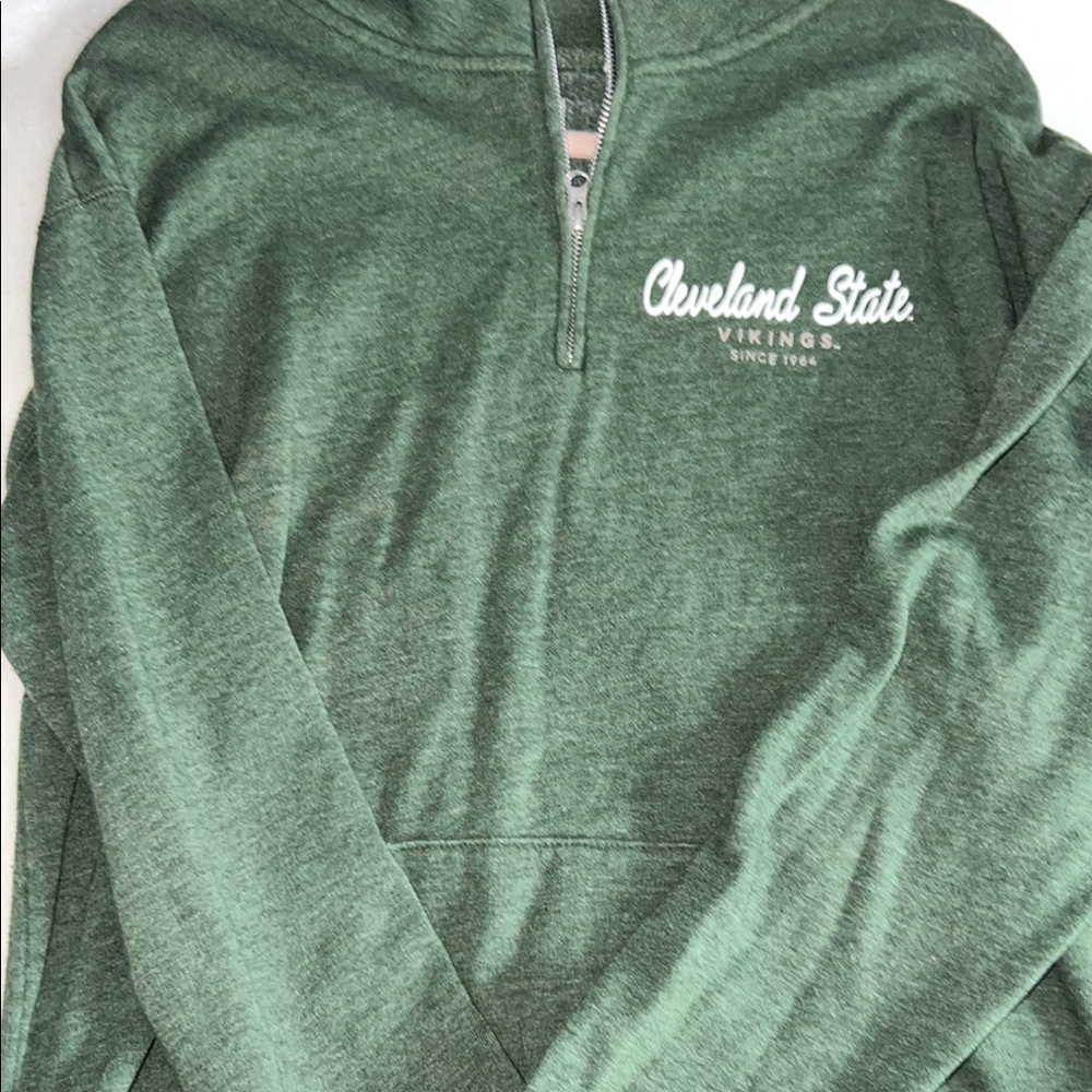 Cleveland State Vikings Green Pullover